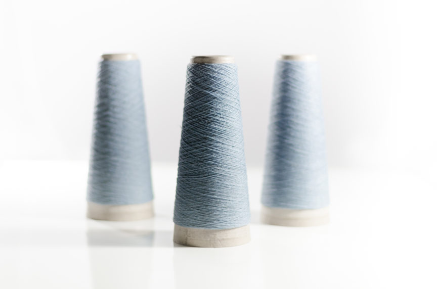 Ice Blue Perino Wool